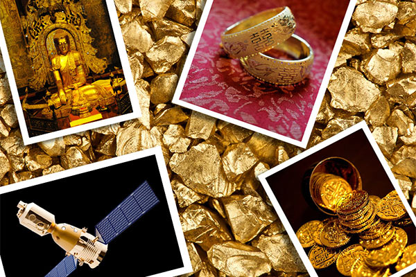 انواع کاربرد طلا چیست