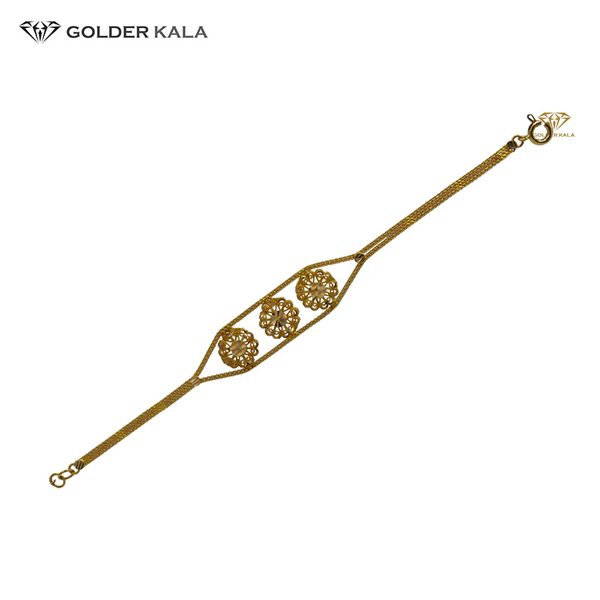 دستبند طلا زنانه کد 1616