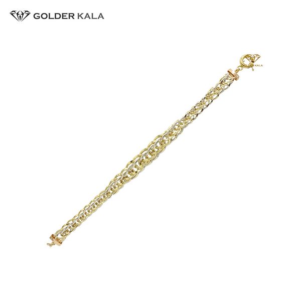 دستبند طلا زنجیری ساده کد 1376
