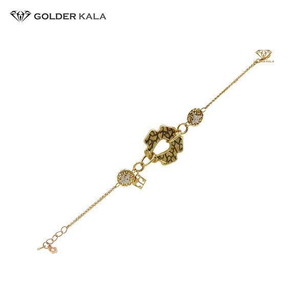 دستبند طلا زنجیری کد 1648