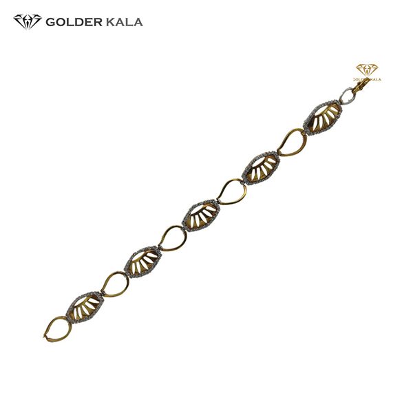 دستبند طلا حلقه ای کد 1850