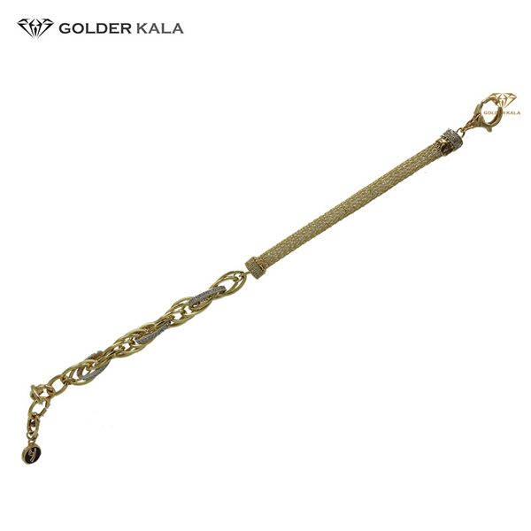 دستبند طلا لاکچری زنجیری کد 1692
