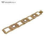 دستبند طلا سنگین زنجیری