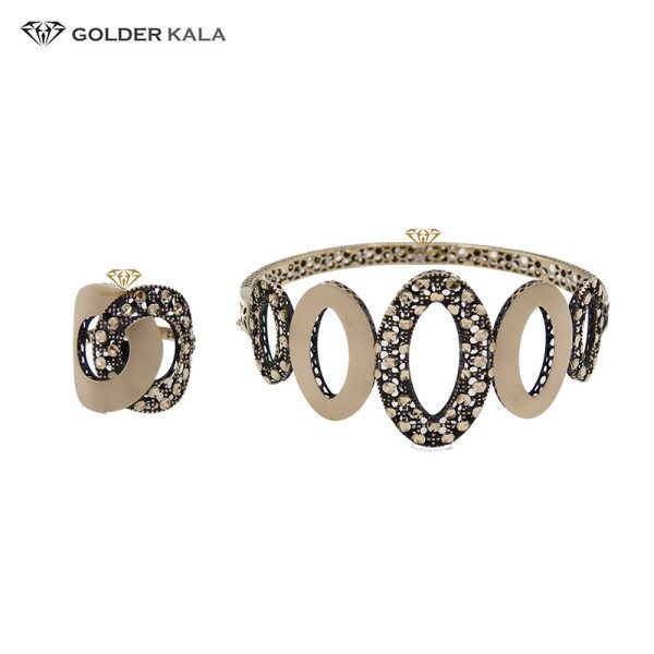 دستبند طلا النگویی مدل 2139