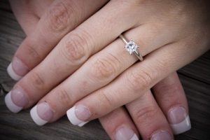 تمیز کردن انگشتر پلاتینی
